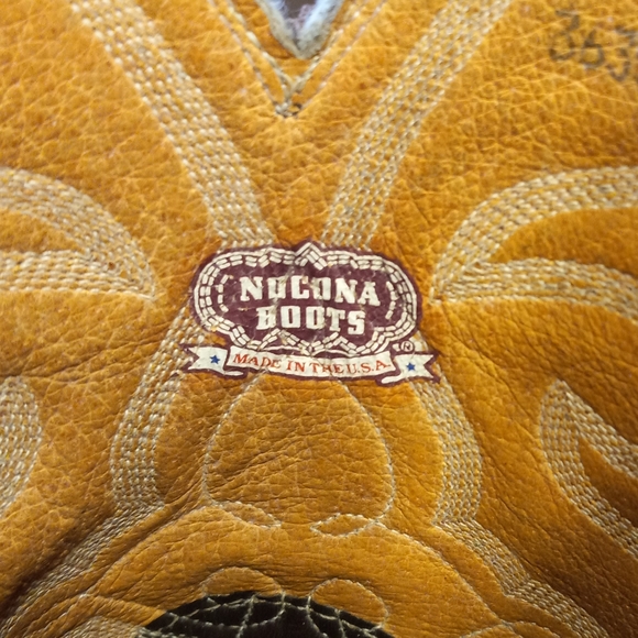 Vintage Nocona Wildebeest boots men's size 14 A - Picture 9 of 10